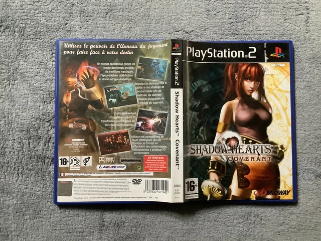 Boite shadow hearts covenant ps2