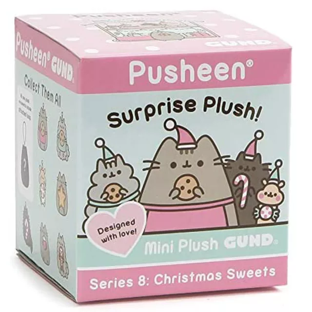 PUSHEEN BLIND BOX Series 8 Mystery Surprise Christmas Plush Box NEW 20