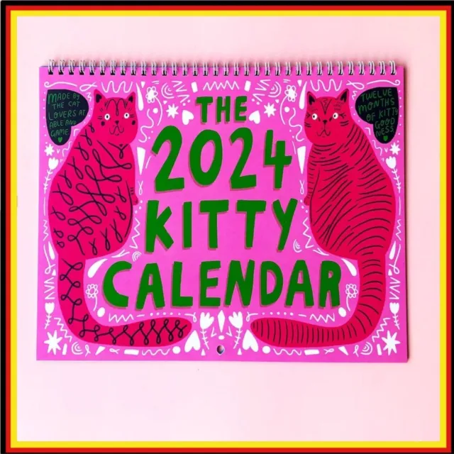 2024 CALENDRIER KITTY, Planificateur Calendrier mural