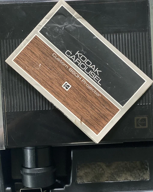 KODAK CAROUSEL SLIDE Projector 650H (2) with Case, Tuneup Kit