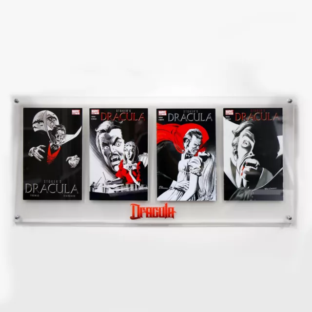 Dracula Acrylic Wall Mounted Quad Comic Display *Comics Not Included