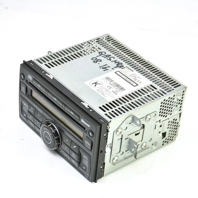 RADIO CD PLAYER Bluetooth GPS Head Unit Nissan QASHQAI +2 J10 2007