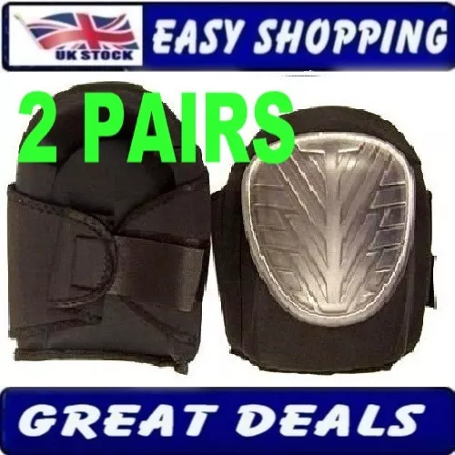 2 Pairs Professional  Heavy Duty Gel Kneepads Knee Pads Protectors