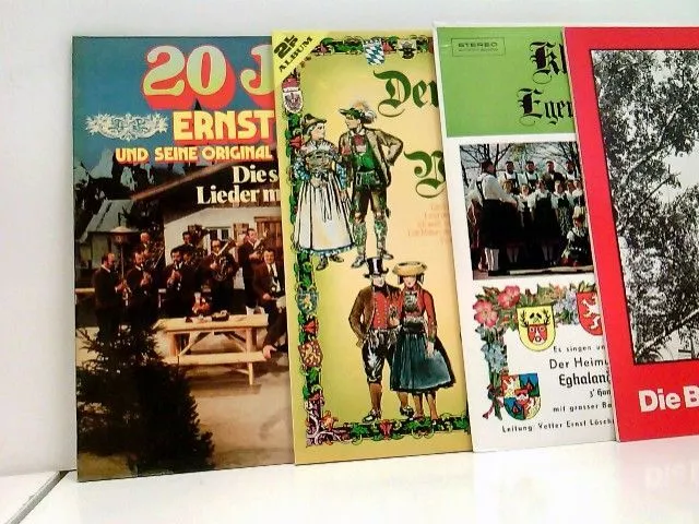 4 Platten / Ernst Mosch Und Seine Original Egerländer Musikanten  20 Jahre - Di