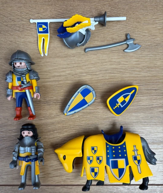  RITTER MIT KNAPPE,PLAYMOBIL Adventskalender "Königliches Ritterturnier Motiv 