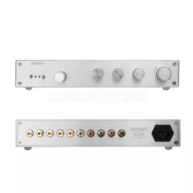 HiFi Class A Preamplifier Adjustable Treble Middle Tone Bass Master Volume os67