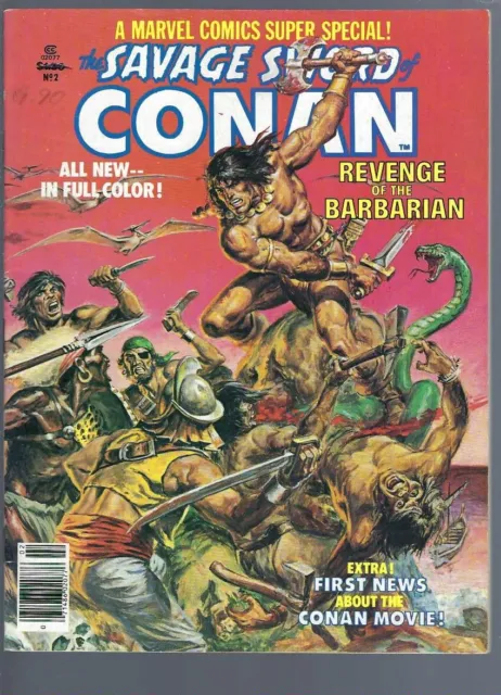 Savage Sword Of Conan  2  -   - Marvel  Comics Super Special   Magazine