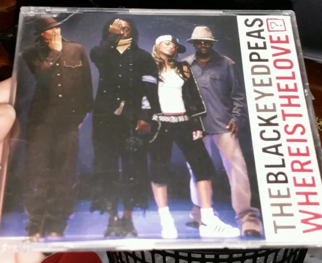 The Black-Eyed Peas - Where is the Love MUSIC CD SINGLE  - FREE POST