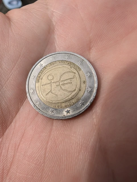 Wertvolle 2 Euro Münze Strichmännchen Wert 2 EURO MÜNZE Strichmännchen WWU 1999-2009 J Bundesrepublik Deutschland