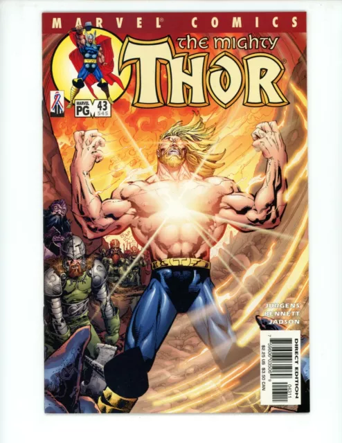 Thor #43 #545 2002 VF/NM 2nd Series Marvel Comics Dan Jurgens Comic Book