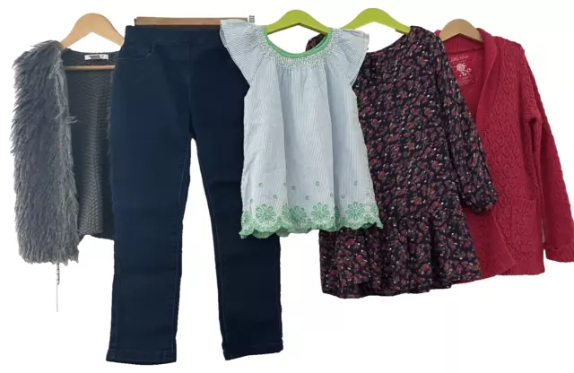 Mini Pavimento/John Lewis/Tu/Primark.  Pacchetto 5 Articoli Ragazze.  Età 6/7