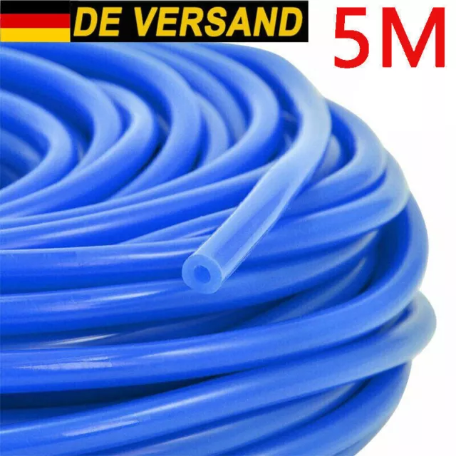 5m Unterdruckschlauch 3mm Unterdruck Schlauch Silikon  Rohr Hose Steuerleitung