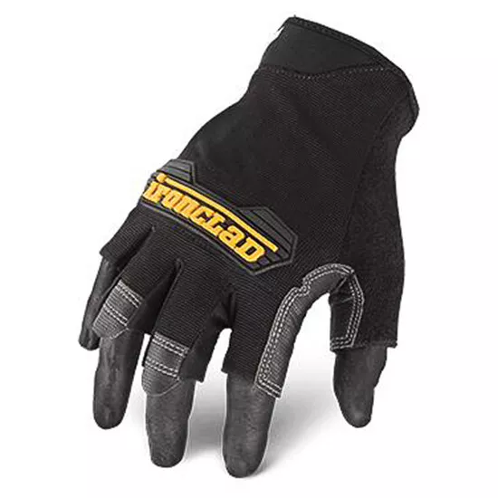 Ironclad Mach 5 Tradie Builders Work Gloves Construction Fingerless Dexterity