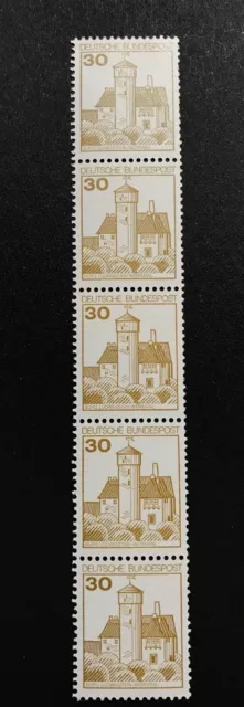 Bund Nr. 914 R als 5er Streifen , Nr 105 postfrisch