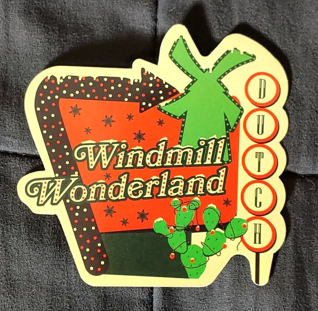 DECEMBER 2023 DUTCH Bros Windmill Wonderland Sticker! 10.53 PicClick CA