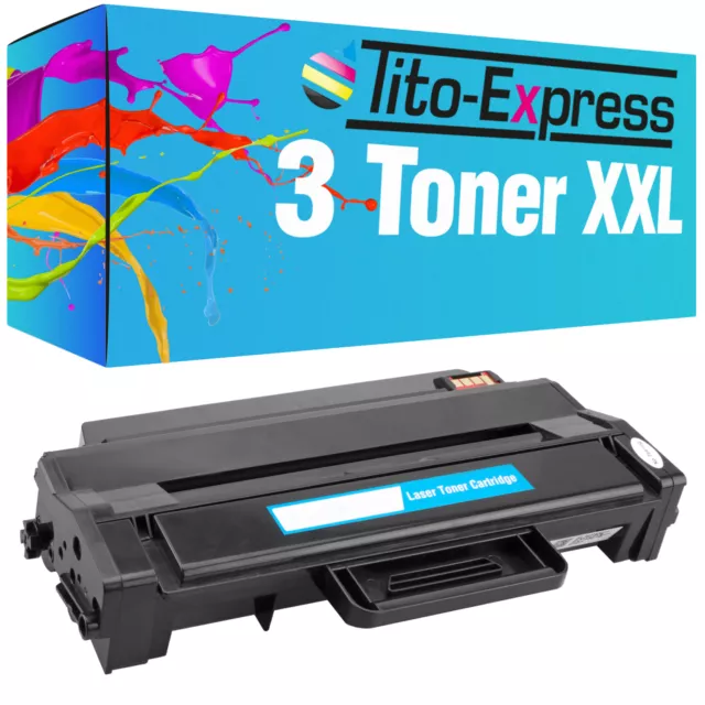 3 Toner XXL für Samsung MLT-D103L SCX-4728FD SCX-4728 FW SCX-4729 FD SCX-4729 FW