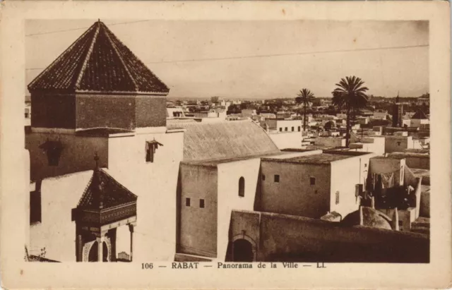 CPA AK MAROC RABAT Panorama de la Ville (31345)