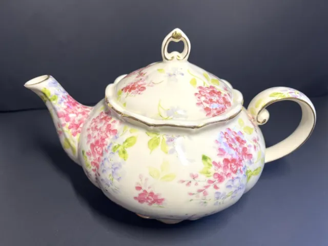 Teapot Decor CottageCore Floral Teapot Figurine