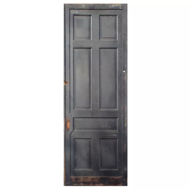 Antique 36” Reclaimed Oak Pocket Door, NED1700