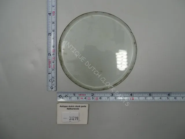 Flat Round Glass With A Beveled Edge, Ø 4″ Or 10,2 Cm
