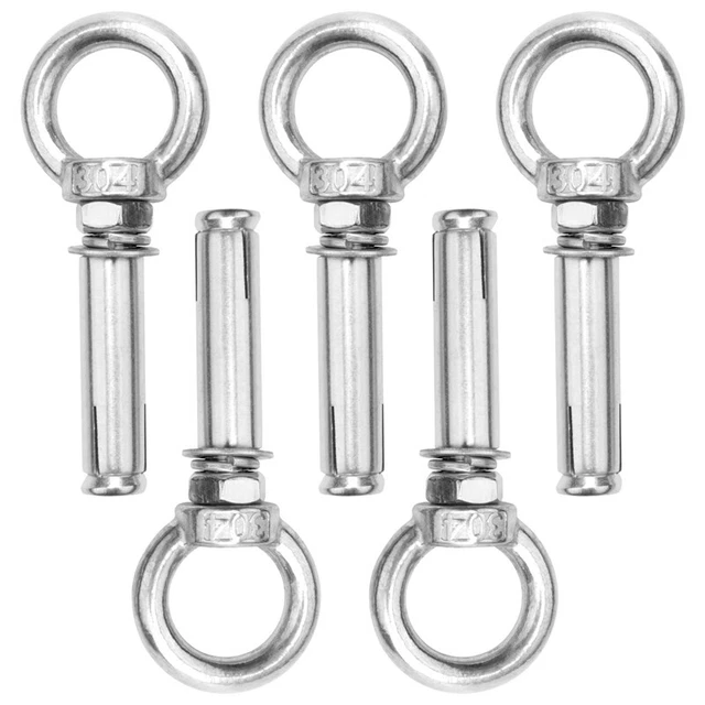 5 pz M8 x 60 mm bullone di ancoraggio bullone di espansione 304 sollevamento acciaio inox L5V5