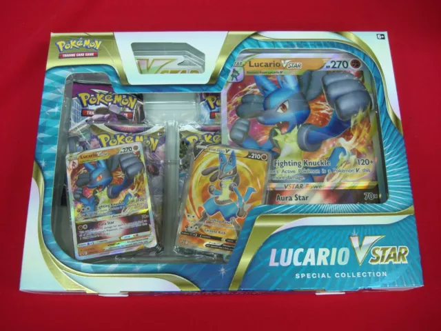 Lucario V Foil Pokémon Carta Em Português 78/189