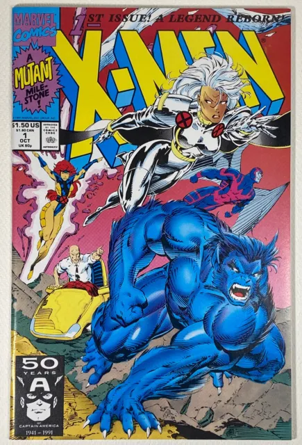 X-Men Volume 2, #1  Cover ‘A’ 1991 , Jim Lee NM (9.4) Marvel Comics Unread! NEW!