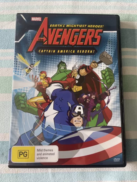 Marvel - The Avengers - Captain America Reborn (DVD, 2010)