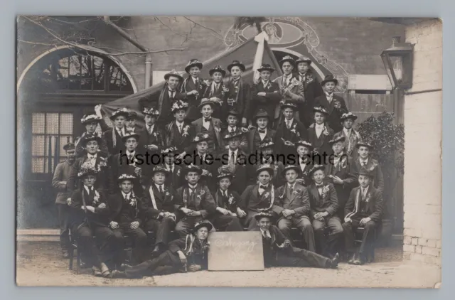 Junge 18jährige Rekruten halbes Jahr vor Ende des 1. Weltkrieges - Foto 1918