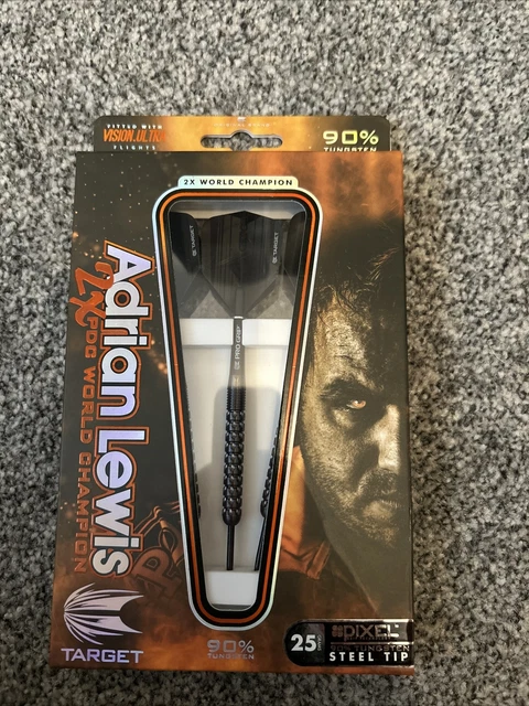 25G TARGET ADRIAN Lewis Pixel Darts. 90% Tungsten. Now Rare And  Discontinued £120.00 PicClick UK