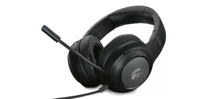 SILVERCREST® Gaming Headset On Ear schwarz Kopfhörer Kabelgebunden Zustand:gut