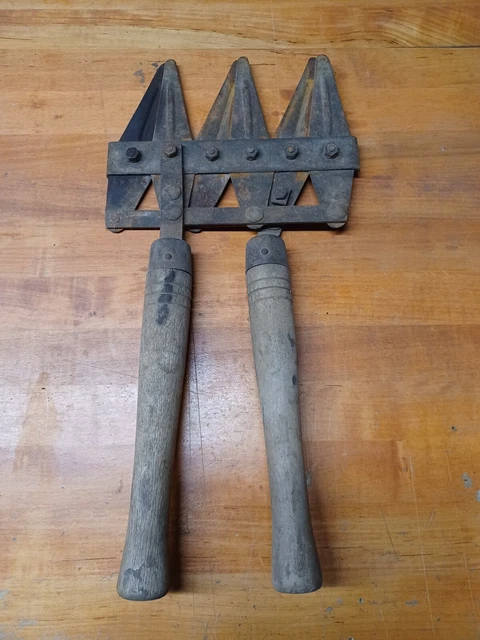 Vintage Multi-blade Hedge Trimmers Shears Pruning Tool Rare Vintage