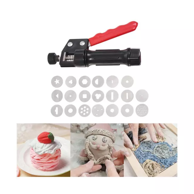Extrudeuse de pâte à sucre en argile de haute qualité, pistolet de  Sculpture, Fondant, Sculpture de gâteau polymère, outils de cuisine -  AliExpress