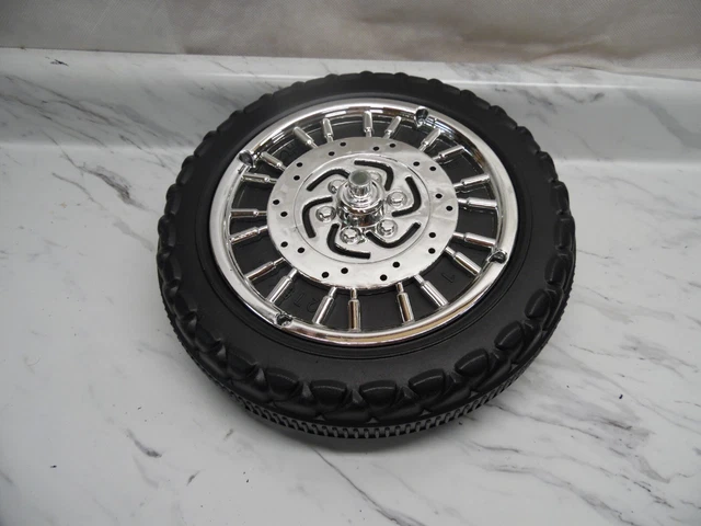 3 Wheel Mini Police Motorcycle Battery Powered Ride Replacement front wheel