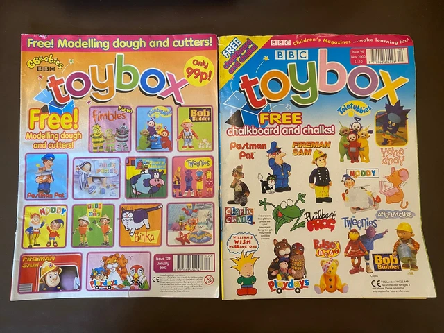 VINTAGE TOYBOX MAGAZINE collectable No 96 2000 & 125 2003 comics £63.10 ...