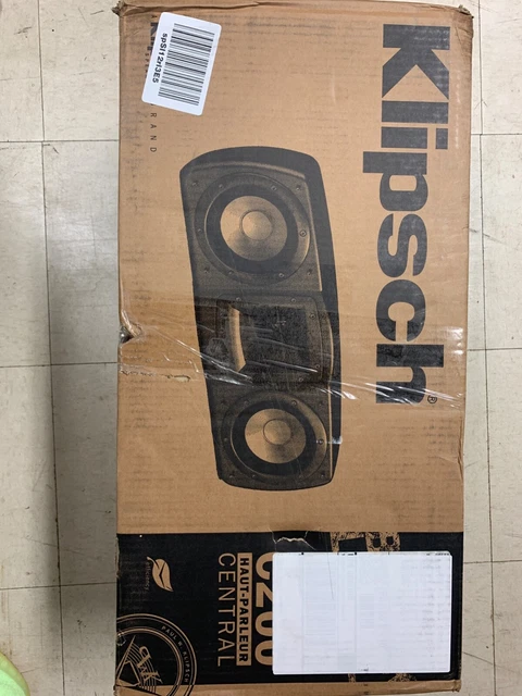 Klipsch Synergy Black Label C-200 Center Channel Speaker-BRAND NEW Klipsch Synergy Black Label C-200 Center Channel Speaker-BRAND NEW