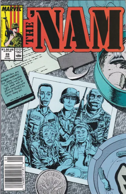 The 'Nam #26 (1986-1993) Marvel Comics, High Grade, Newsstand