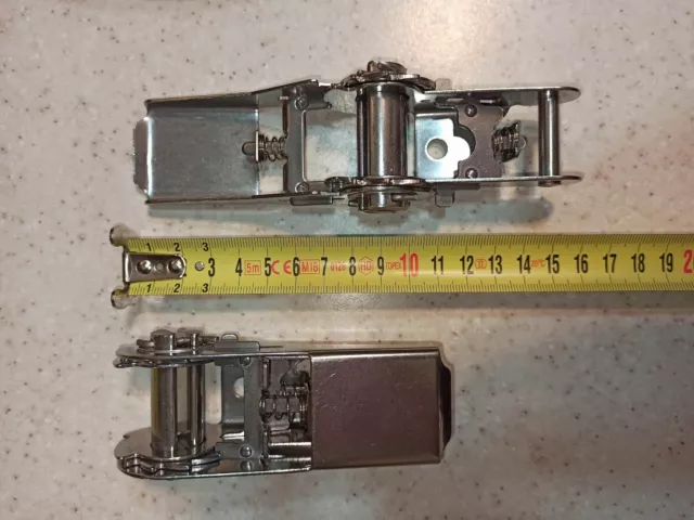10 Tendeurs à cliquet en acier inoxydable INOX - pour sangle 25 mm