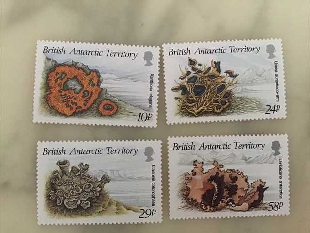 Briefmarken Britisch Antarktis Mi Nr 152-155 Postfrisch