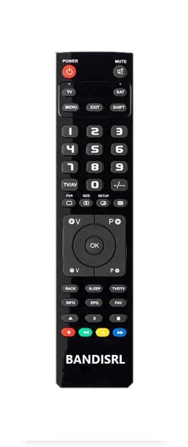 Télécommande pour TV Dual DL-TQL24F4-002 DL-TQL55F4-001