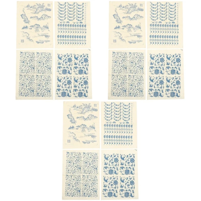 12 Sheets Premium Creative Professional Transfer Paper for DIY