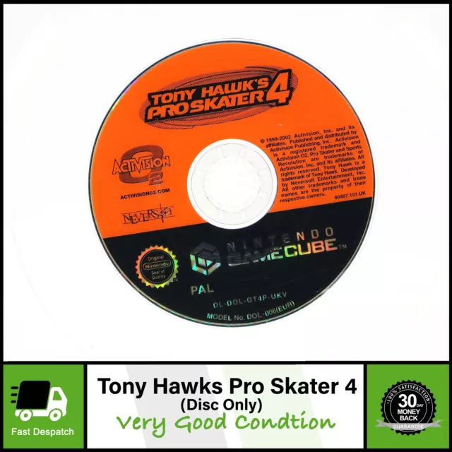 Tony Hawk's Pro Skater 4 - Pre-Played / Disc only - Pre-Played / No Ma –  The One Stop Shop Comics & Games