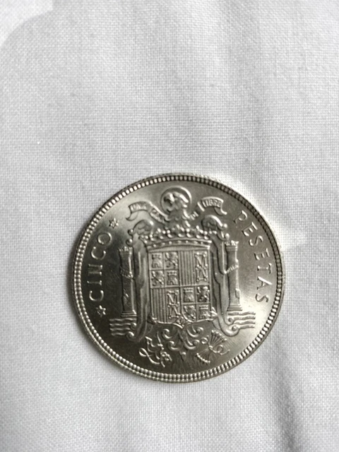 Pièce Espagne 5 Pesetas 1949 2