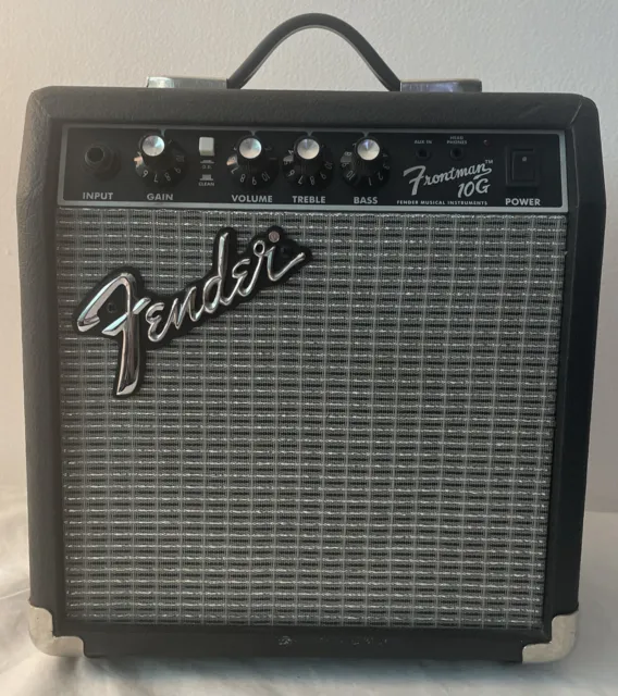 Fender Frontman 10G Guitar Amplifier PR 357 Practice Amp 28 Watt Black Squier