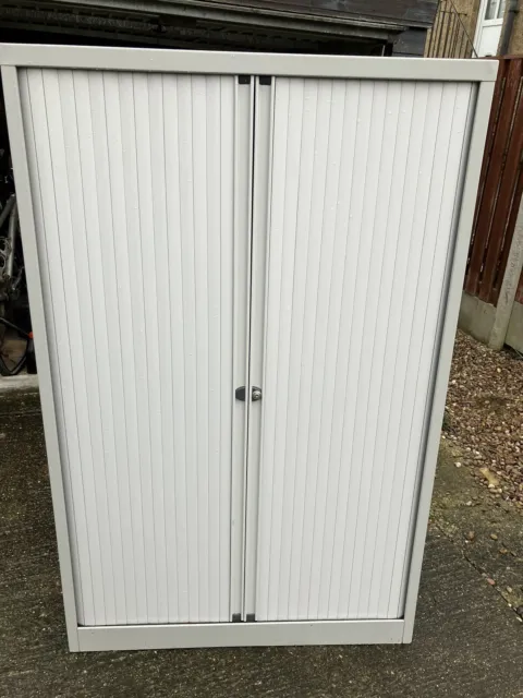 Bisley Essentials Tambour Office Storage Unit With Shelves. Over £500 new!