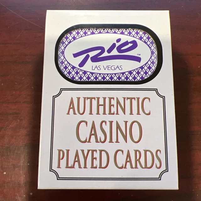 RIO PURPLE Diamond Casino Las Vegas Deck of Playing Cards