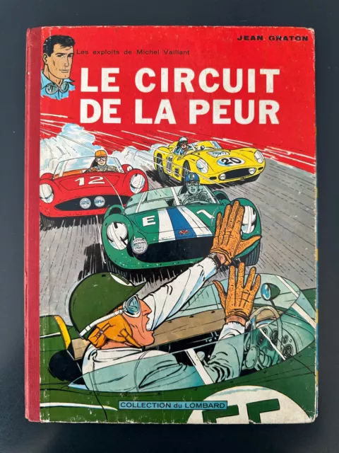 rare Michel Vaillant N°3 "Le Circuit de la peur" EO 1961 par Jean Graton.