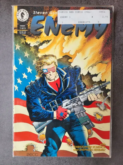 Dark Horse Comics: Enemy #1 (1994) Unread