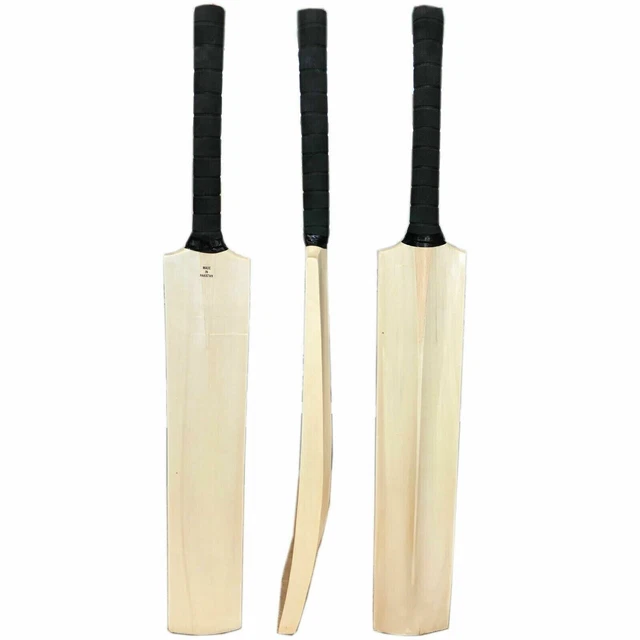 Batte de cricket en saule du Cachemire pour balle de tennis dure, taille 5 No.