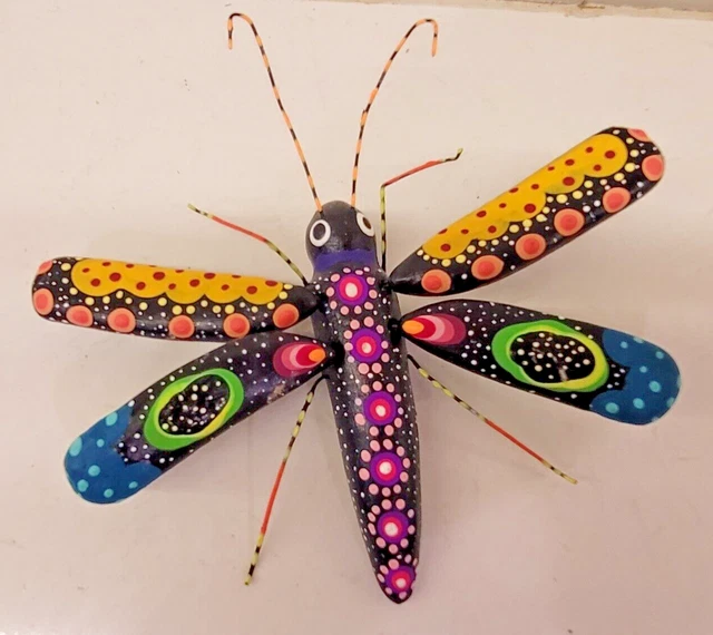 Flying Bug Insect by Concepcion Aguilar Josefina Oaxaca Mexico Clay